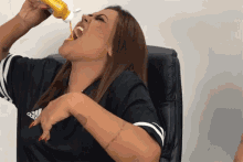 Camila Loures Mustard GIF - Camila Loures Mustard Challenge Accepted GIFs