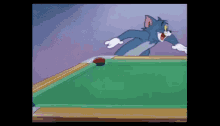 Tom And Jerry Cue Ball GIF - Tom And Jerry Cue Ball Billiards GIFs