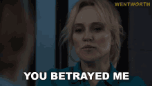 You Betrayed Me Marie Winter GIF - You Betrayed Me Marie Winter Wentworth GIFs