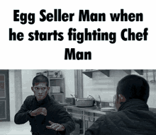 Man Chef GIF - Man Chef Fight GIFs