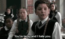 Insult Tacky GIF - Insult Tacky I Hate You GIFs