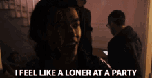 I Feel Like A Loner At A Party Conan Gray GIF - I Feel Like A Loner At A Party Conan Gray Wish You Were Sober GIFs