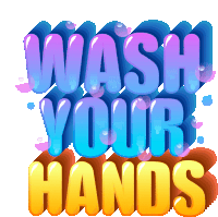 Wash Your Hands Stay Clean Sticker - Wash Your Hands Stay Clean Disinfect Stickers