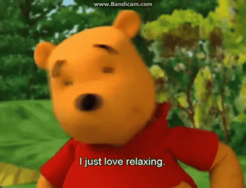 The Book Of Pooh I Just Love Relaxing GIF - The Book Of Pooh Pooh I Just Love Relaxing GIFs