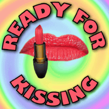 Ready For Kissing Lipstick GIF - Ready For Kissing Lipstick Lipstick Kiss GIFs