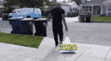 Get Out2020 Happy New Year2021 GIF - Get Out2020 Happy New Year2021 Bye Bye2020 GIFs