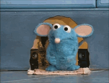 Tutter Blue Mouse GIF - Tutter Blue Mouse GIFs