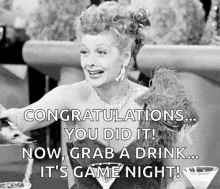 Lucille Ball Happy Hour GIF - Lucille Ball Happy Hour You Did It GIFs