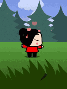 Pucca Jumping GIF - Pucca Jumping Excited GIFs
