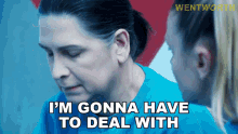 Im Gonna Have To Deal With It Joan Ferguson GIF - Im Gonna Have To Deal With It Joan Ferguson Wentworth GIFs