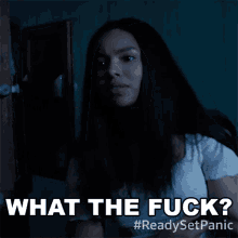 What The Fuck Natalie Williams GIF - What The Fuck Natalie Williams Panic GIFs