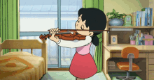 Violin Playing Violin GIF - Violin Playing Violin Shizuka GIFs