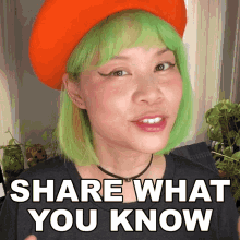 Share What You Know Goldie Chan GIF - Share What You Know Goldie Chan Give Your Knowledge GIFs