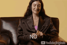 No Not Really Lorde GIF - No Not Really Lorde Released GIFs