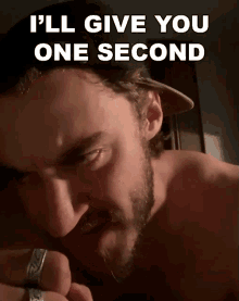 Ill Give You One Second Casey Frey GIF - Ill Give You One Second Casey Frey You Only Have One Second GIFs