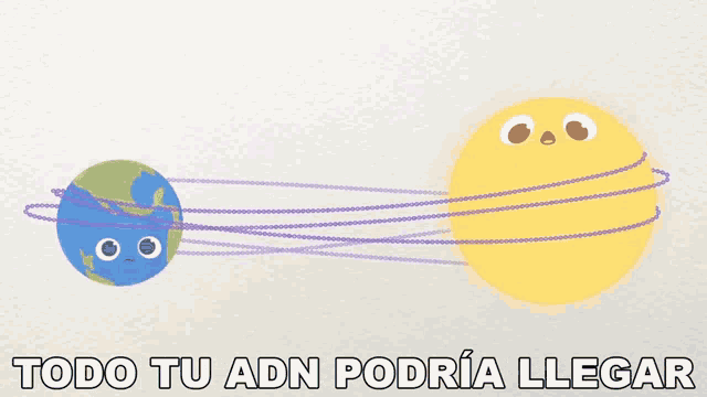 Todo Tu Adn Podria Llegar Hasta El Sol Curiosamente GIF - Todo Tu Adn