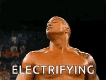 Therock Electrifying GIF - Therock Electrifying Dwaynejohnson GIFs