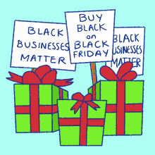 Buy Black Friday Black Businesses GIF - Buy Black Friday Black Buy Black GIFs