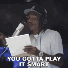 You Gotta Play It Smart Wiz Khalifa GIF - You Gotta Play It Smart Wiz Khalifa Play It Cool GIFs