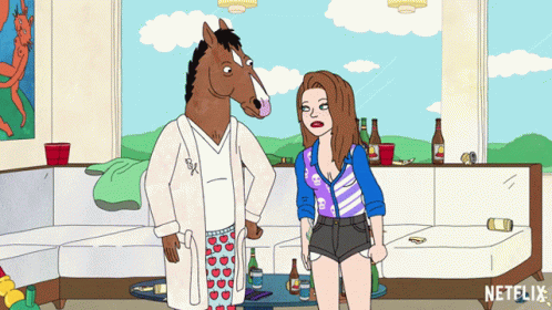 The perfect Make Out Will Arnett Bojack Horseman Animated GIF for your conv...
