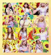 Iz One Sunflower GIF - Iz One Sunflower Eunbi GIFs