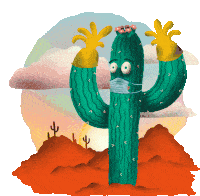 Cactus Arizona Sticker - Cactus Arizona Mask Stickers