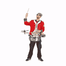 drummer marching
