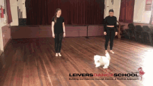 leivers dance school dog funny slip