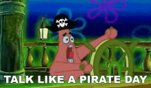 Talk Like A Pirate Day Arrr GIF - Talk Like A Pirate Day Pirate Day Arrr GIFs