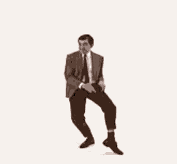 Mr Bean Happy Dance