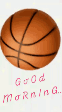Good Morning Basketball GIF - Good Morning Basketball Ball GIFs