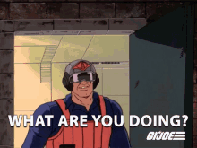 What Are You Doing Scrap Iron GIF - What Are You Doing Scrap Iron Gi Joe A Real American Hero GIFs