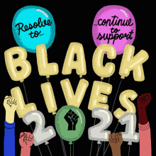 Resolve To Continue To Support Black Lives 2021 GIF - Resolve To Continue To Support Black Lives 2021 Black Lives Matter GIFs