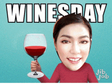 Winesday Wine Day GIF - Winesday Wine Day Cheers GIFs