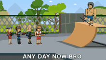 Any Day Now Bro The Squad GIF - Any Day Now Bro The Squad You Can Start Now GIFs