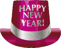 Boldogújévet Happy New Year Sticker - Boldogújévet Happy New Year Hat Stickers