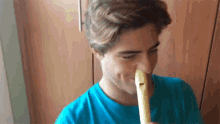 Play The Flute Funny GIF - Play The Flute Funny Nose GIFs