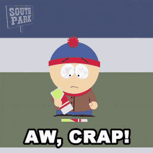 Aw Crap Stan Marsh GIF - Aw Crap Stan Marsh South Park GIFs