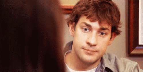 The Office Oh Shit GIF - The Office Oh Shit Jim Halpert GIFs