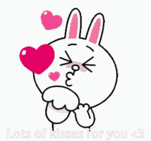 Kisses Lots Of Kisses GIF - Kisses Lots Of Kisses Brown And Cony GIFs