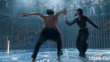 Dodging Shang Chi GIF - Dodging Shang Chi Shang Chi Legend Of The Ten Rings GIFs