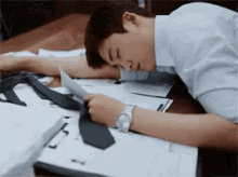 Sleep At Desk Park Hyung Sik GIF - Sleep At Desk Park Hyung Sik Hyung Sik GIFs