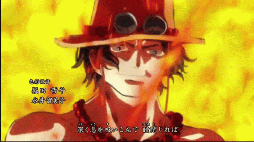 Ace One Piece Gif Ace One Piece Opening Discover Share Gifs
