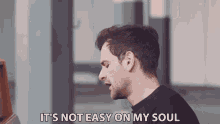Its Not Easy On My Soul Josef Salvat GIF - Its Not Easy On My Soul Josef Salvat Hustler GIFs