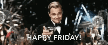 Cheers The Great Gatsby GIF - Cheers The Great Gatsby Lets Toast GIFs