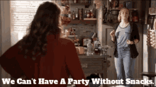 Station19 Maya Bishop GIF - Station19 Maya Bishop We Cant Have A Party Without Snacks GIFs