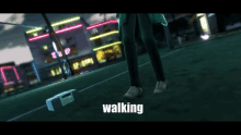 Walking Nagito GIF - Walking Nagito Nagito Komaeda GIFs