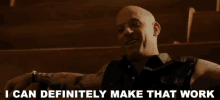 I Can Definitely Make That Work GIF - Return Of Xander Cage Xander Cage Vin Diesel GIFs