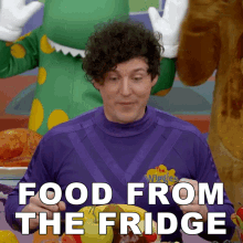 Food From The Fridge Lachy Wiggle GIF - Food From The Fridge Lachy Wiggle The Wiggles GIFs