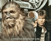 Chewbacca Han Solo GIF - Chewbacca Han Solo Funny GIFs